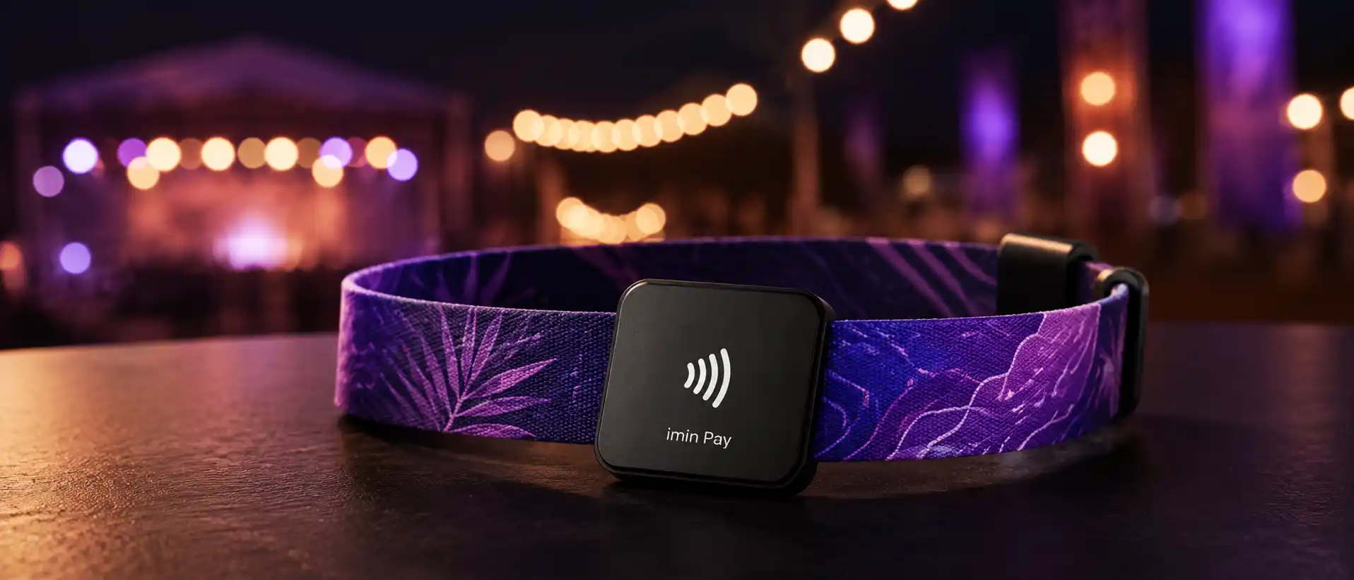 i'm in Pay ファブリック NFC リストバンド